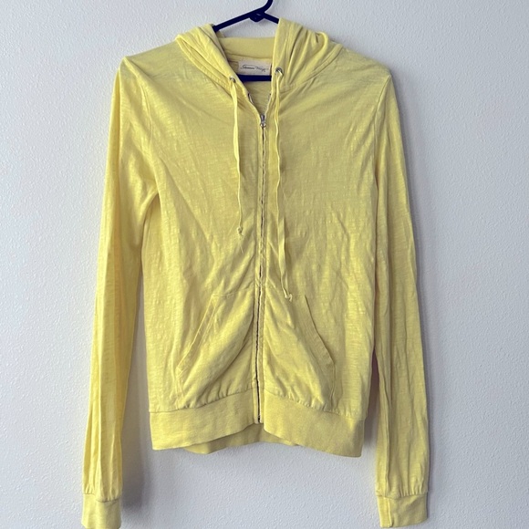 Canary bright yellow hoodie - Picture 3 of 11